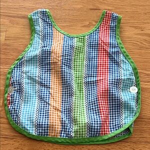 Vintage Colorful Kids vest/smock 2T